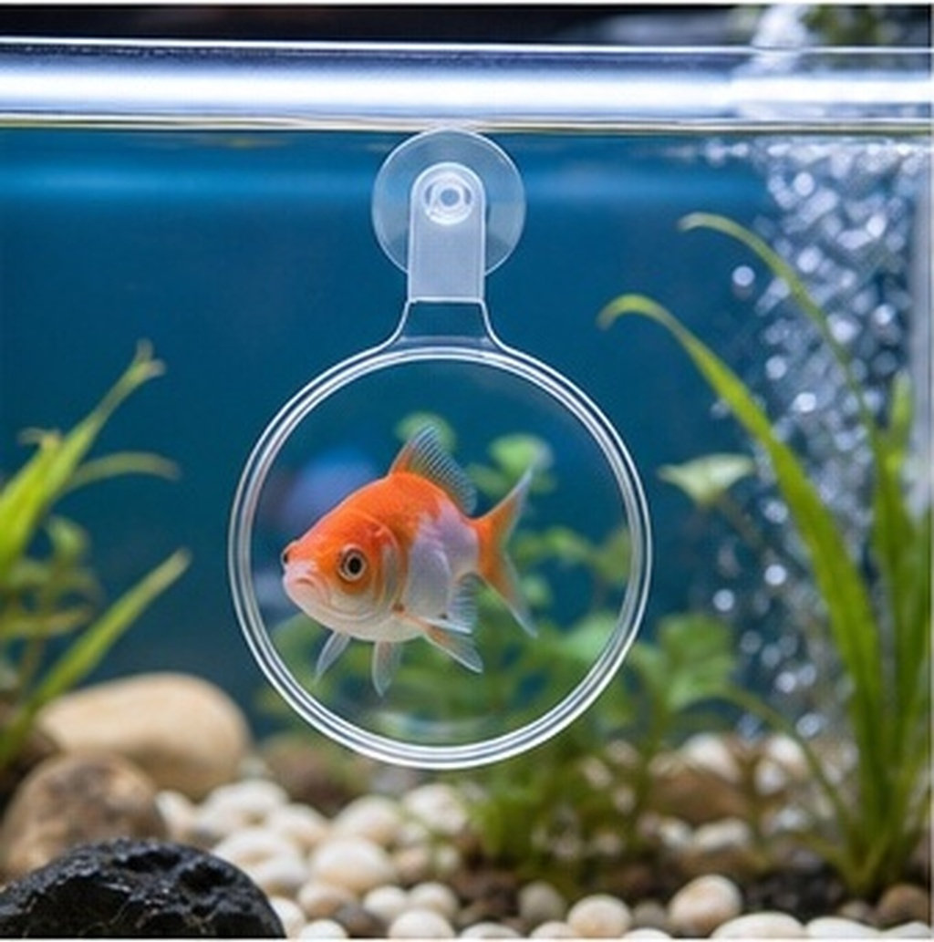 Planted Tank - Aquarium Magnifier with Suction Cup Clear
