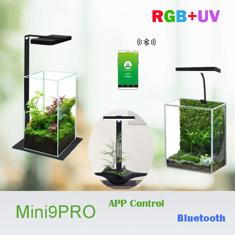 Aquarium Plant Light - Lamp Mini9pro Magnetic Clamp Led Light