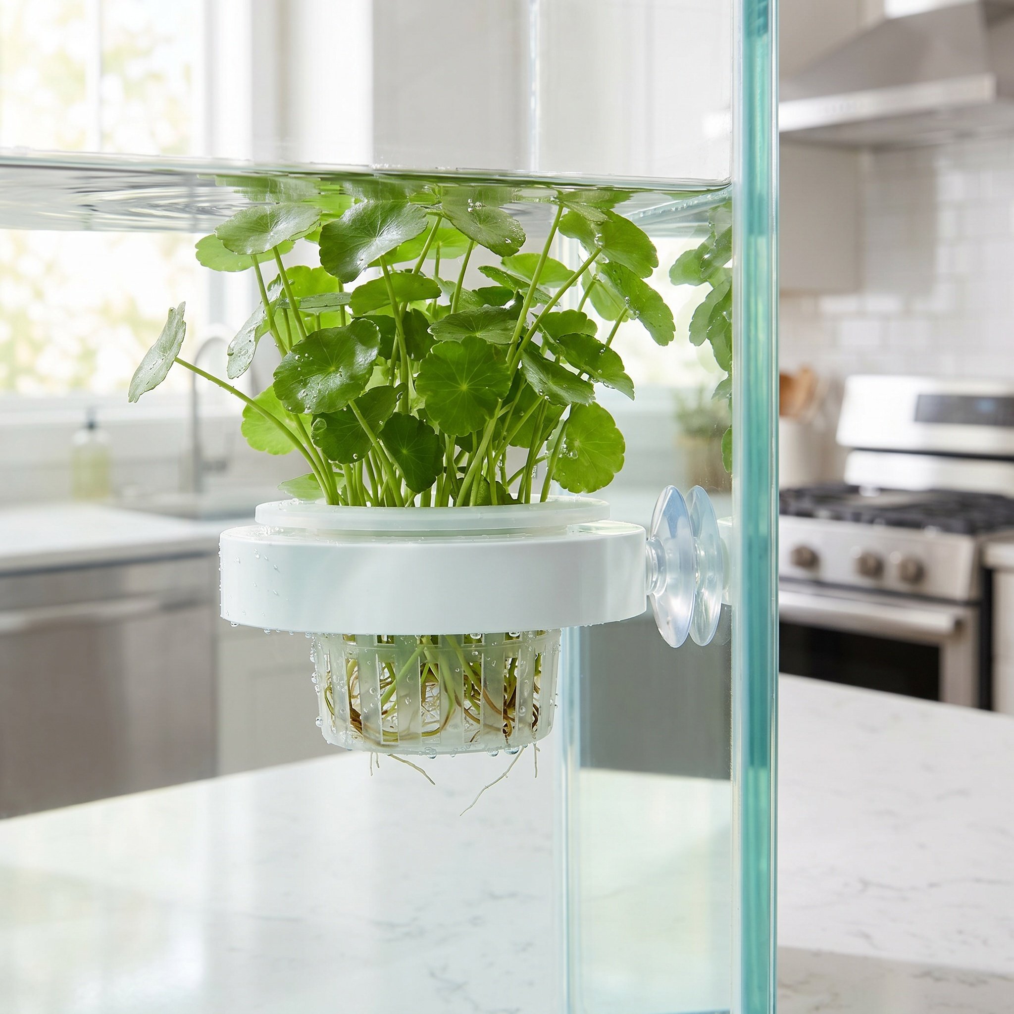 Planted Tank - 4pcs Floating Aquarium Plant Basket Plastic