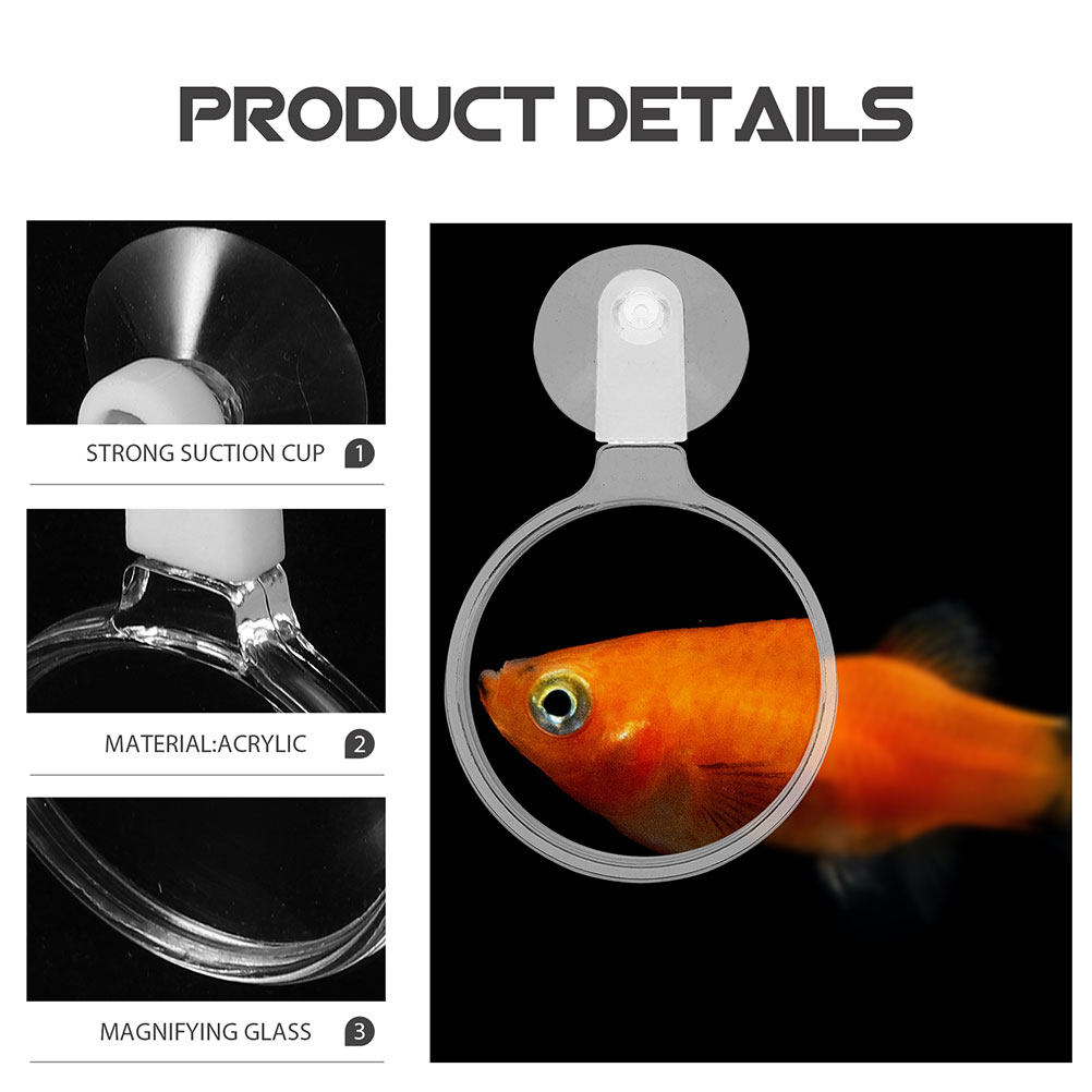 Aquarium Magnifier with Suctio - Planted Tank review and price