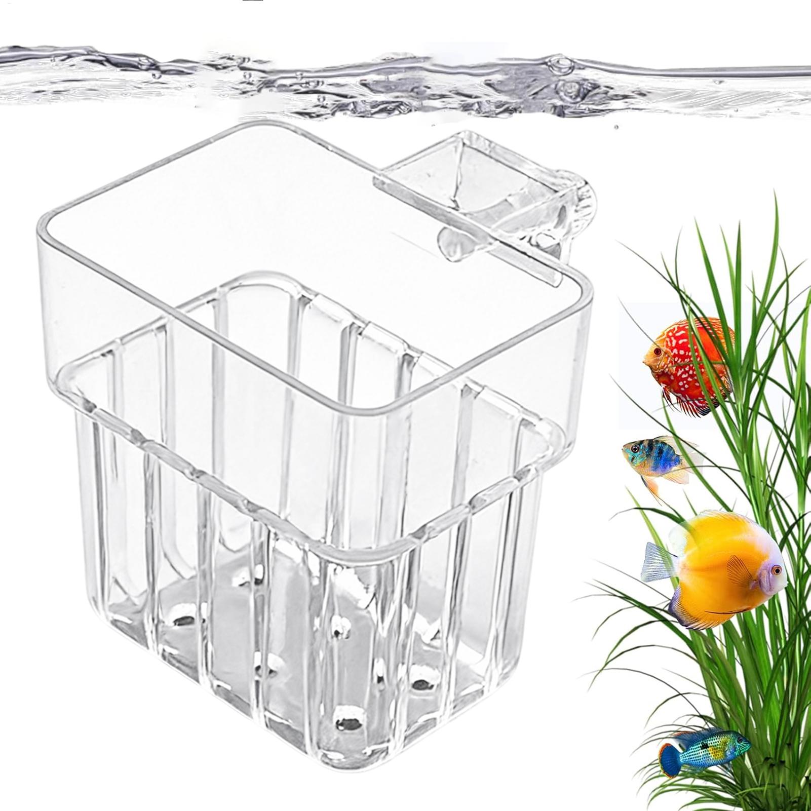 Transparent Hangable Aquarium  - Aquarium Plant Holder review and price