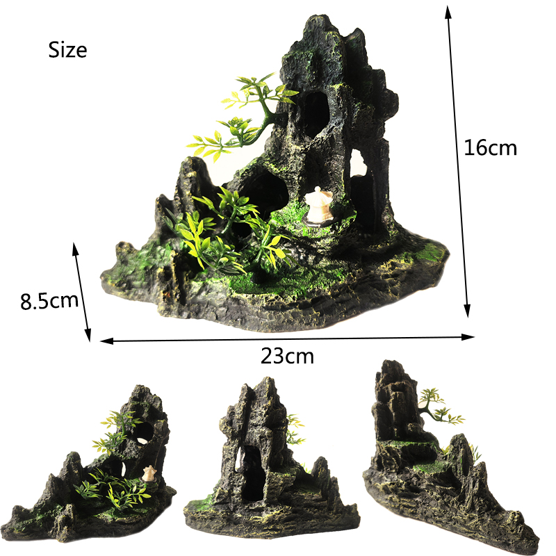 Resin Aquarium Rockery Mountai - Aquarium Driftwood review and price