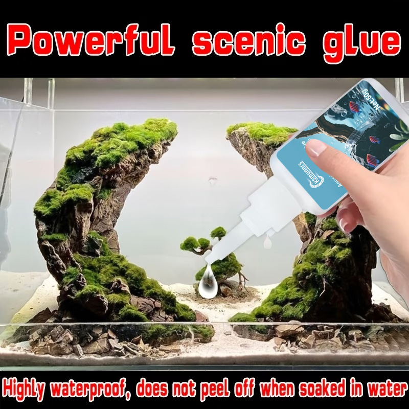 Aquarium Landscape Glue, Quick - Aquarium Driftwood review and price