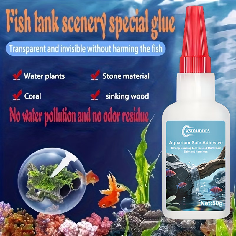 Aquarium Landscape Glue, Quick - Aquarium Driftwood review and price