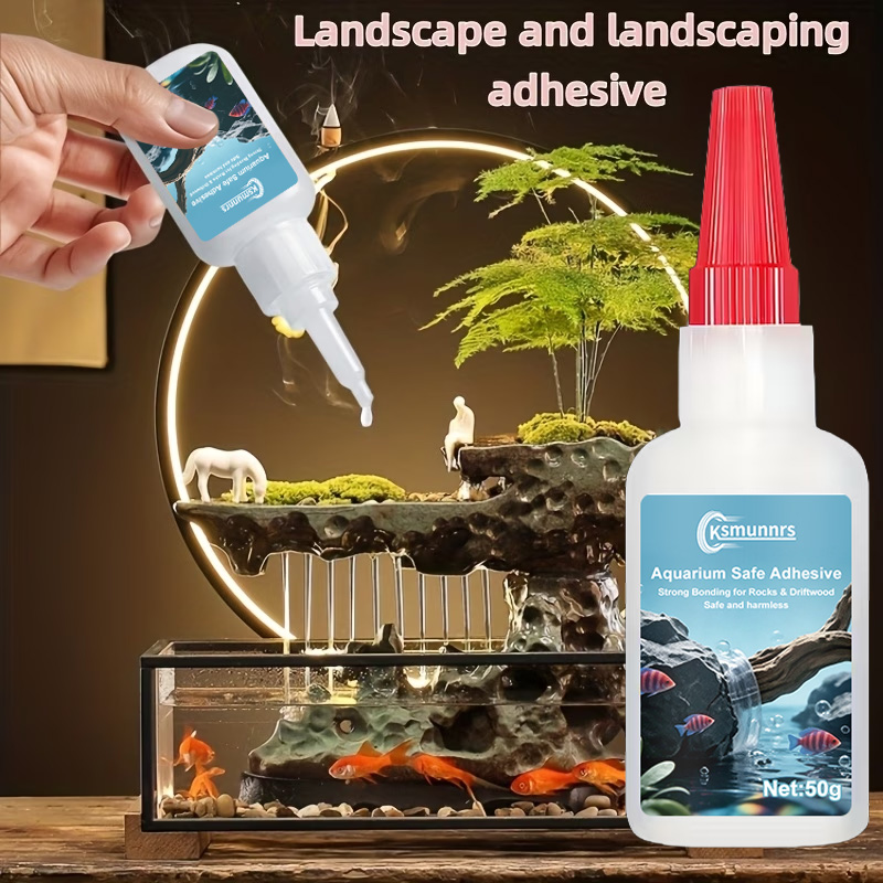 Aquarium Landscape Glue, Quick - Aquarium Driftwood review and price
