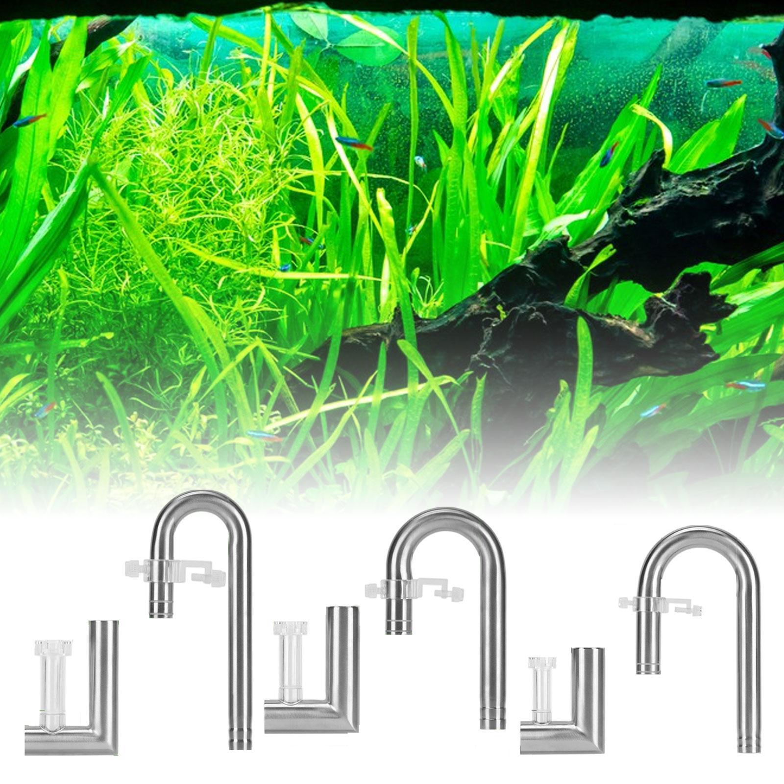 Adjustable Stainless Steel Aqu - Aquarium Planted Tank Filter review and price
