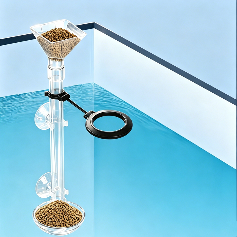Acrylic Aquarium Fish Feeder T - Aquarium Fertilizer review and price