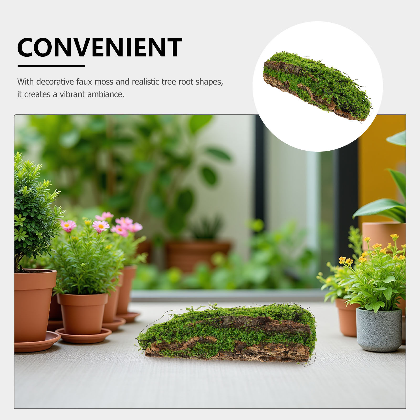 Artificial Moss Driftwood Deco - Aquarium Driftwood review and price