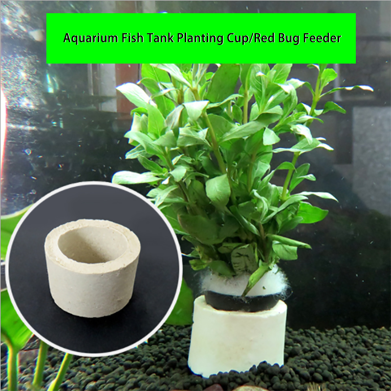 Aquarium Decoration Ceramic Ri - Plant Aquarium Pot review and price
