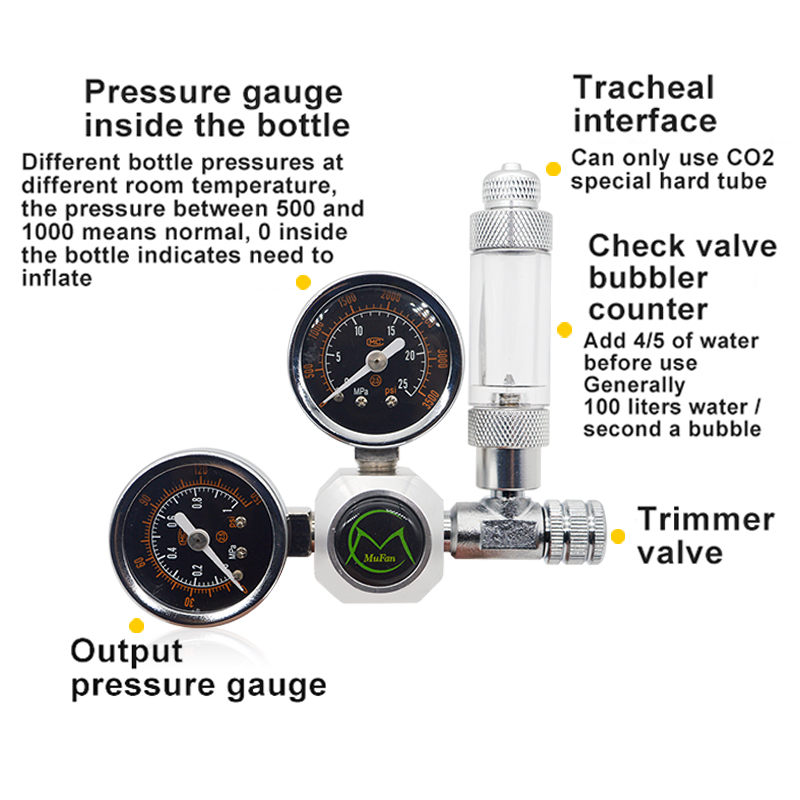 Aquarium CO2 Regulator Magneti - Aquarium Liquid Carbon review and price