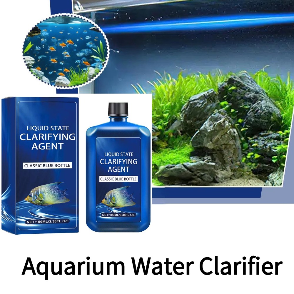 Aquarium Water Clarifier 100ml - Planted Aquarium Cleaning review and price
