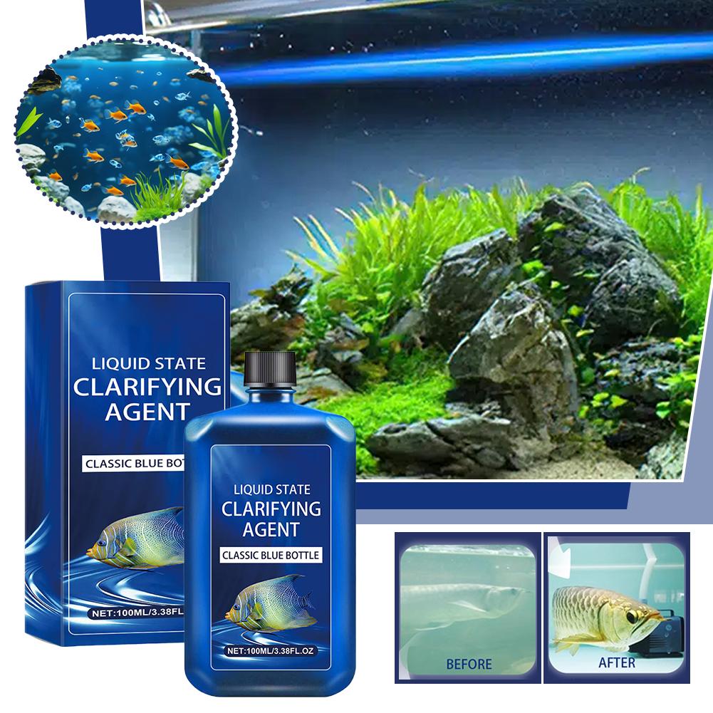 Aquarium Water Clarifier 100ml - Planted Aquarium Cleaning review and price