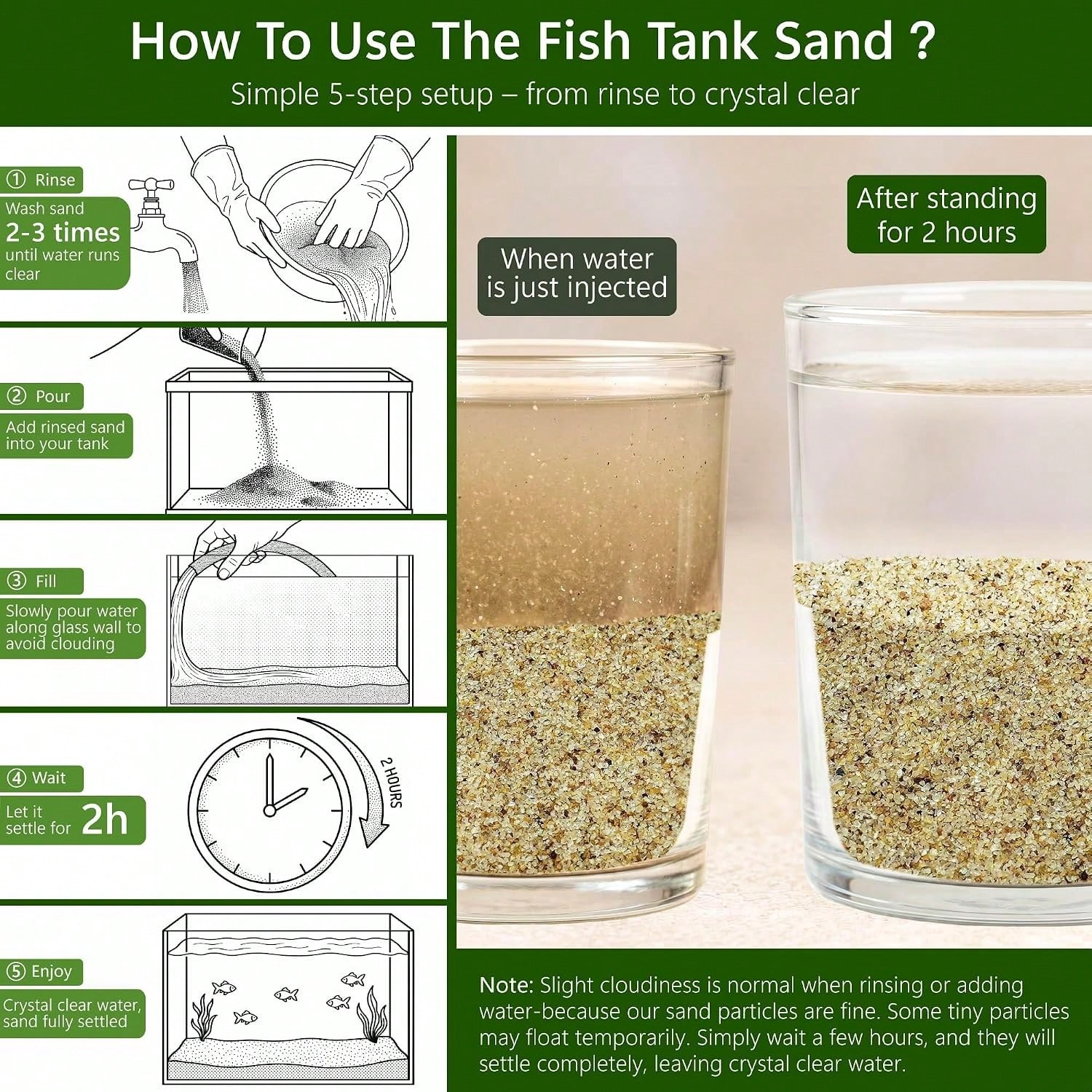 0.4-0.8mm White Aquarium Sand, - Aquarium Plant Substrate review and price